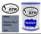 Preview: BMW, Glacier Blue Metallic, 280: 500ml Lackdose, von ATW Autoteile West.